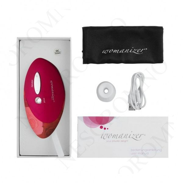 Кліторальний стимулятор Womanizer Pro W-500, червоно-рожевий 18977/WZ022SG7 фото