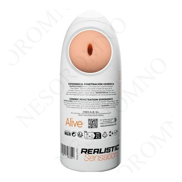Мастурбатор чоловічий Alive Flex Generic у колбі, M AV30732 фото