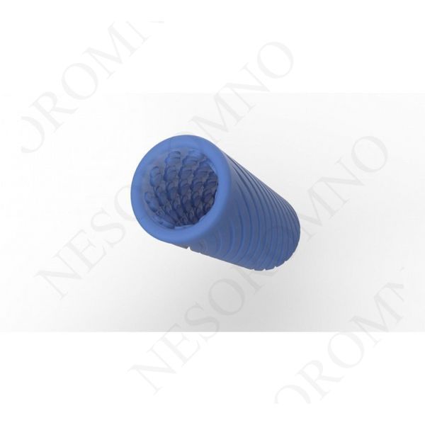 Мастурбатор-міні двосторонній синій Arcwave Ghost On Counter з чохлом для зберігання W44115 фото