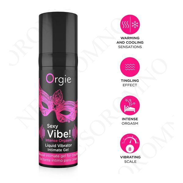 Рідкий вібратор Orgie "SEXY VIBE" вібрація + посилення оргазму, 15 мл OR21227 фото