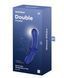 Фалоімітатор подвійний зі скла Satisfyer Double Crystal, синій ST4045931 фото 5