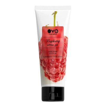 Універсальний гель-лубрикант OYO Raspberry на водній основі, з ароматом малини, 75 мл OYO01034 фото