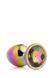 Dt21781 Райдужна анальна пробка GLEAMING LOVE MULTICOLOUR PLUG SMALL DT21781 фото 3