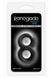 Ерекційне кільце подвійне NS Novelties Renegade Infinity Ring чорне T280577 фото 2