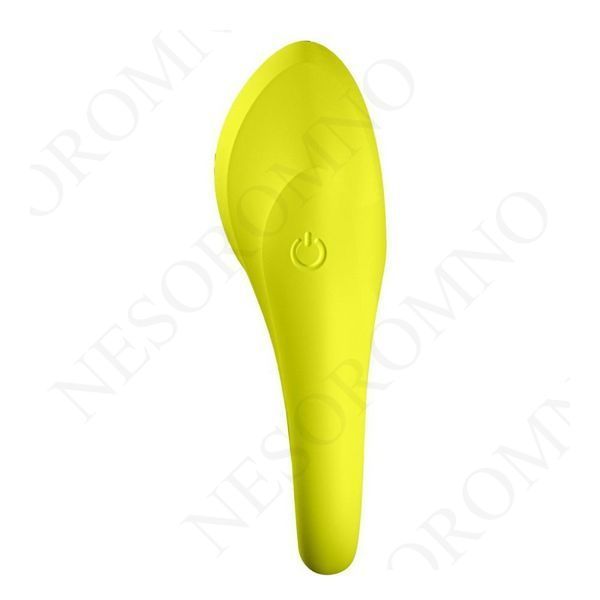 Ерекційне кільце з вібрацією Satisfyer Spectacular Duo жовте T360244 фото