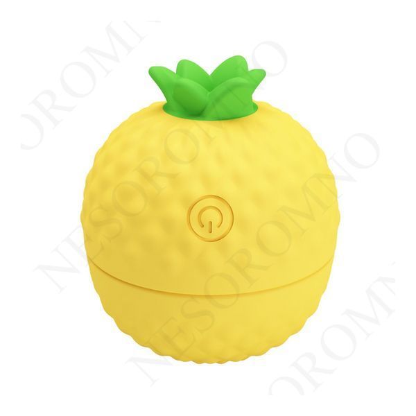 Кліторальний пульсатор PRETTY LOVE Pineapple Secret жовтий, 5,7 х 5,1 см BI-300064 фото