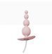 Анальний плаг із вібрацією Qingnan No.8 Mini Vibrating Anal Beads PINK Q98019 фото 3