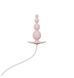 Анальний плаг із вібрацією Qingnan No.8 Mini Vibrating Anal Beads PINK Q98019 фото 2