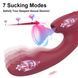 Подвійний вібратор Wibrator-Silicone Vibrator USB 7+7+7 функцій 63-00062 фото 3