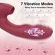 Подвійний вібратор Wibrator-Silicone Vibrator USB 7+7+7 функцій 63-00062 фото 2