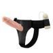 Страпон порожнистий (фалопротез) з вібрацією Baile Vibrating Strap On, беж, 19 &times; 4 см 6603195 фото 2
