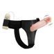 Страпон порожнистий (фалопротез) з вібрацією Baile Vibrating Strap On, беж, 19 &times; 4 см 6603195 фото 3