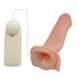 Страпон порожнистий (фалопротез) з вібрацією Baile Vibrating Strap On, беж, 19 &times; 4 см 6603195 фото 6