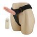 Страпон порожнистий (фалопротез) з вібрацією Baile Vibrating Strap On, беж, 19 &times; 4 см 6603195 фото 5