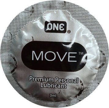 Пробник/Лубрикант ONE Move на силіконовій основі, 3 мл ONE100012 фото