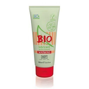 Зігріваючий лубрикант на водній основі Hot Bio lubricant Warming, 100 мл  HOT44182 фото