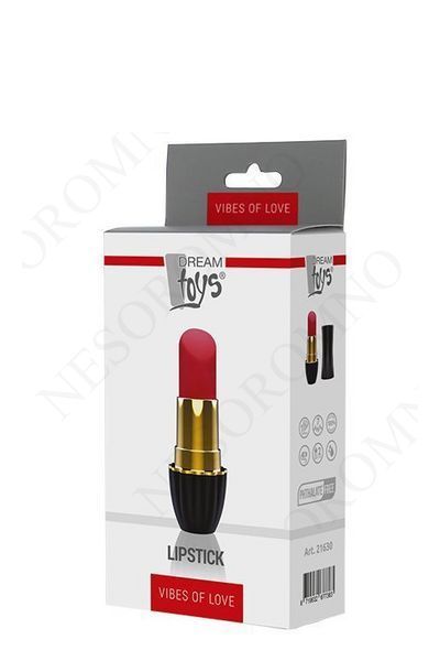 Міні вібратор у формі помади Dream Toys VIBES of LOVE LIPSTICK DT21630 фото