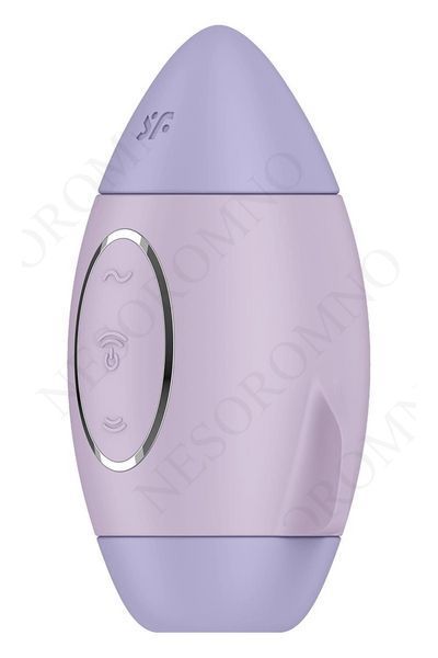 Вібратор Satisfyer Mission Control з вакуумною стимуляцією клітора, фіолетовий ST60088 фото