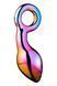 Анальний плаг із боросилікатного скла GLAMOUR GLASS CHUNKY RING PLUG  DT22024 фото 1