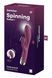 Вібратор-кролик Satisfyer Spinning Rabbit 1 для точки G та клітора, червоний ST4048727 фото 5