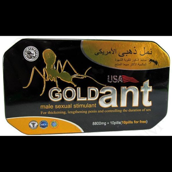 Препарат для потенції"Золота мураха"USA Gold Ant (ціна за упаковку,10 таблеток+10 капсул) 16408-2 фото