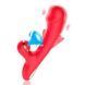 Вібратор 3в1 Pretty Love Finger Bunny 21 режим червоний X0000987-1 фото 1