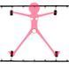 Бандаж Dreamtoys Ремінна система для фіксації до ліжка Blaze Bed Restraint Set - Садо-мазо X00000280 фото 1