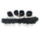 Бандаж Dreamtoys Ремінна система для фіксації до ліжка Blaze Bed Restraint Set - Садо-мазо X00000280 фото 2