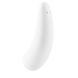 Безконтактний вакуумний смарт-стимулятор клітора Satisfyer Curvy 2+ білий T360113 фото 3