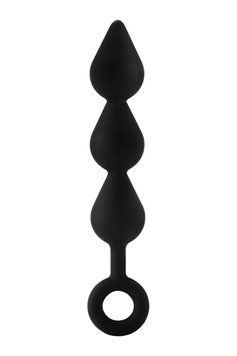 Анальна потрійна ялинка Dream Toys FantASStic, чорна DT22001 фото