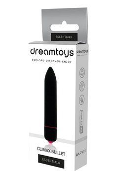 Міні вібромасажер DreamToys Vibes of Love Climax Bullet чорний DT21411 фото