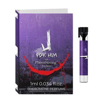 Духи J for Him with PheroStrong для чоловіків 1 мл 32-00084 фото