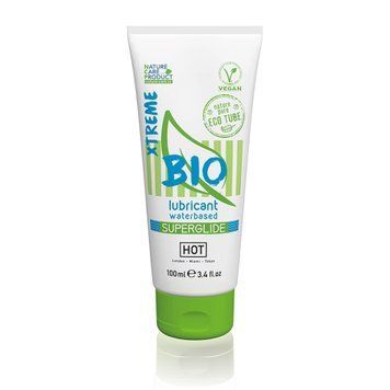 Лубрикант на водній основі Hot Bio lubricant Superglide Xtreme, 100 мл HOT44183 фото