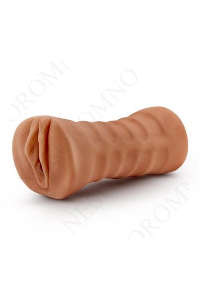 Мастурбатор реалістичний Blush M For Men Julieta з кулею, що вібрує, бежевий T331238 фото