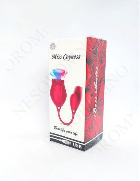 Подвійний Вібратор Boss Series Miss Coyness ROSE 26-00137 фото