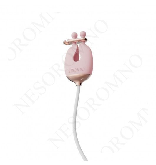 Затискачі для сосків з вібрацією Qingnan No.2 Vibrating Nipple Clamps Pink Q92017 фото