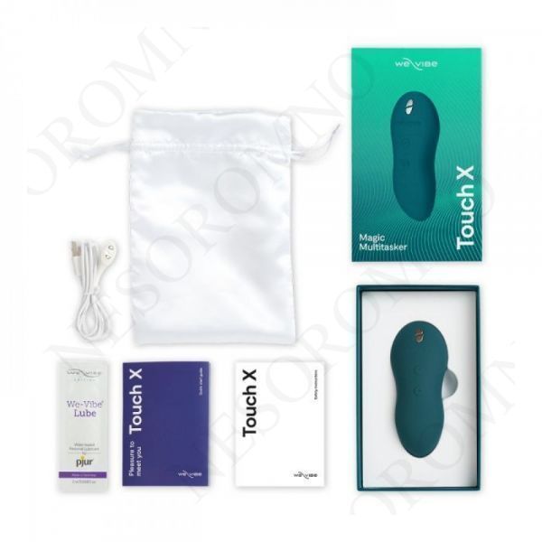 Кліторальний стимулятор Touch X by We-Vibe Green W44060 фото