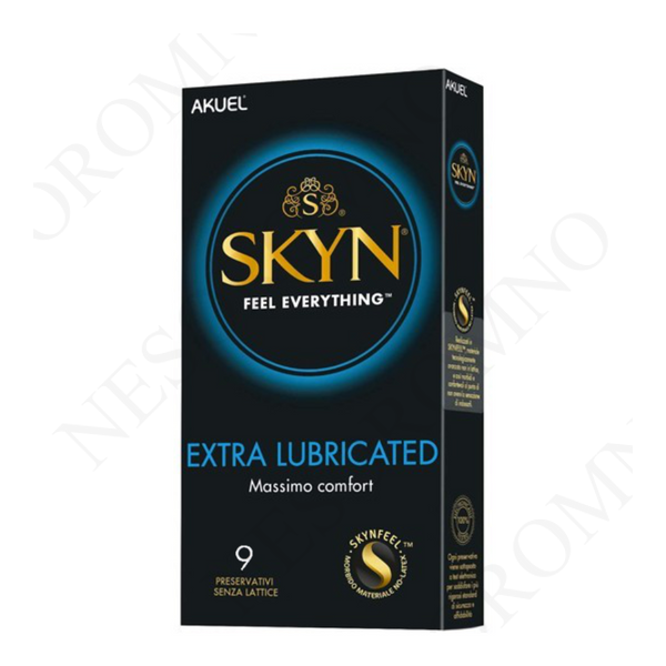 Презервативи SKYN ELITE безлатексні (поліізопрен) Skyn ​​Extra Lubricated, з додатковим мастилом, 9 шт. S87806 фото
