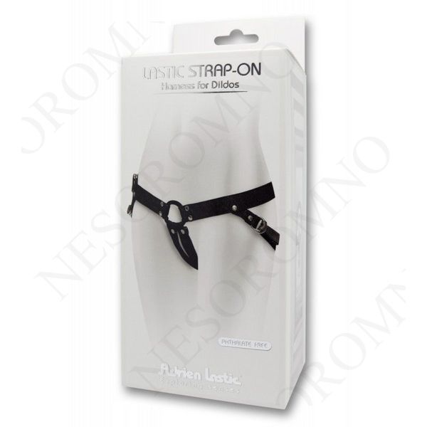 Трусики для страпону Adrien Lastic Strap-ON Harness чорні AD40779 фото