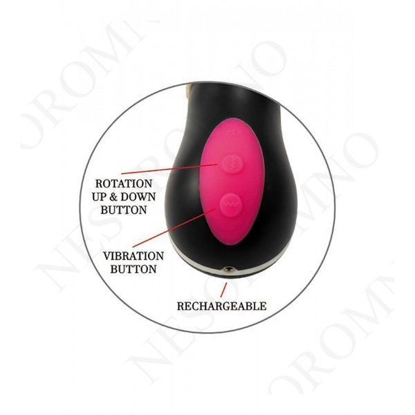 Вібратор-кролик URANUS USB 12 режимів вібрації 44-00013 фото