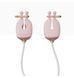 Затискачі для сосків з вібрацією Qingnan No.2 Vibrating Nipple Clamps Pink Q92017 фото 1