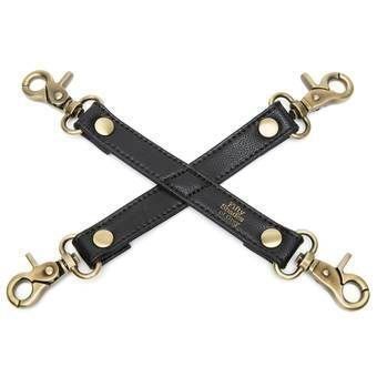 Хрестоподібний фіксатор Fifty Shades of Grey Bound to You Faux Leather Hogtie FS80136 фото