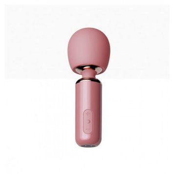 Вібратор-мікрофон Qingnan 5 Powerful Mini Wand Massager, рожевий Q95513 фото