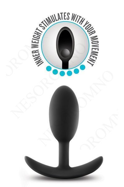 Анальна пробка Blush ANAL ADVENTURES VIBRA SLIM PLUG MEDIUM T331467 фото