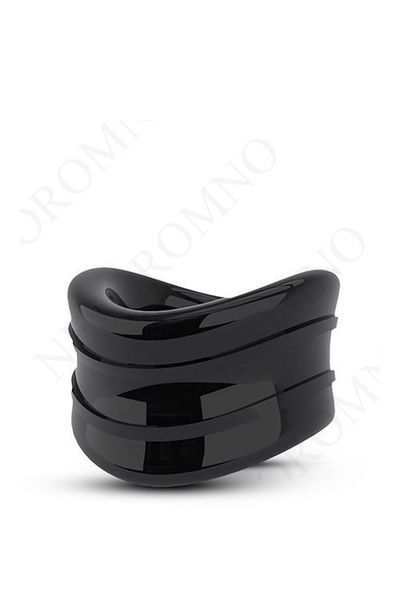 Ерекційна насадка Blush Stay Hard Beef Ball Stretcher Snug чорна, 3.8 см T331500 фото