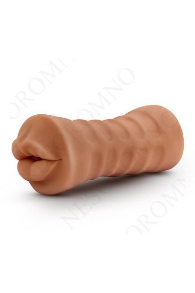Мастурбатор реалістичний у вигляді рота Blush M For Men Isabella з віброкулею, мулатка T331242 фото