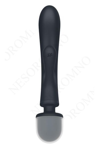 Вібратор-мікрофон Satisfyer Triple Lover потрійна дія, сірий ST4018201 фото