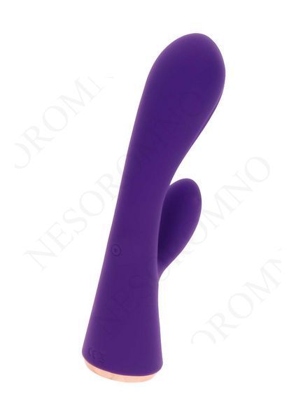 Вібратор із кліторальним відростком Toy Joy IVY фіолетовий TJ10523 фото