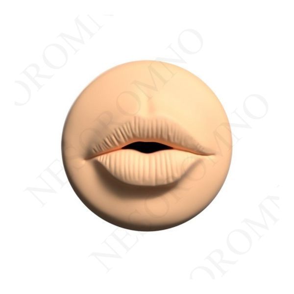 Кишеньковий мастурбатор Alive Mini Shot Oral Experience у вигляді рота AV30807 фото