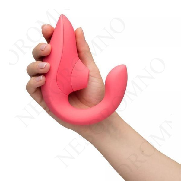 Стимулятор точки G та клітора Womanizer Blend Rose вакуум і вібрація, ніжно-рожевий Артикул: 23759/WZBD1SG2 фото
